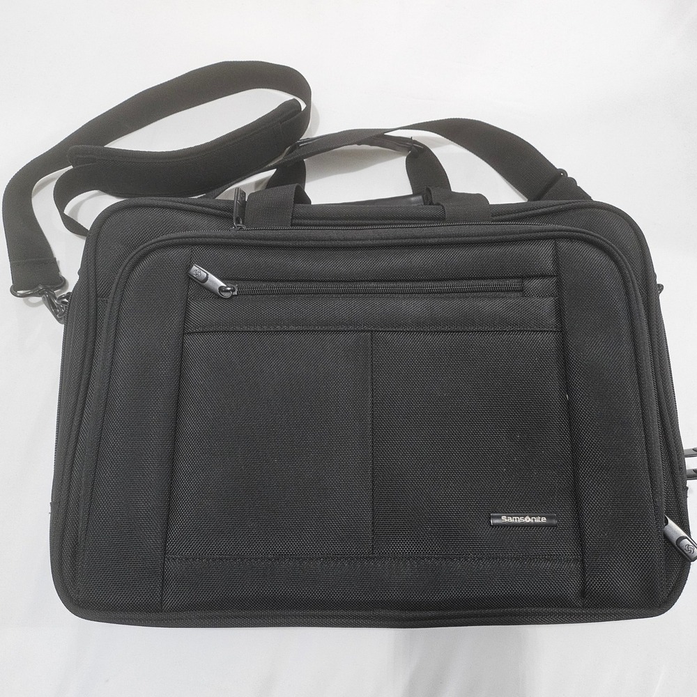 Samsonite Xenon‎ 3.0 Checkpoint Friendly Briefcase Black Laptop Bag 20180525